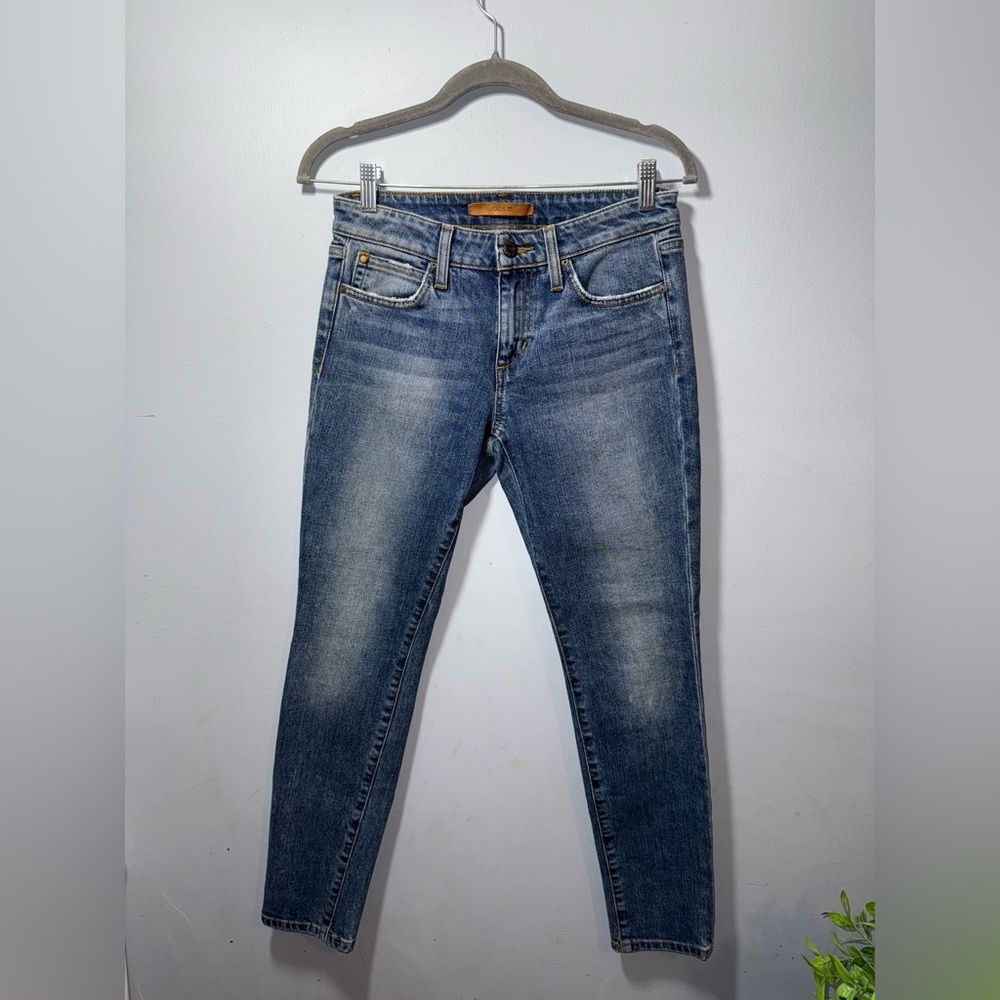 Joe’s women’s Blue Skinny Ankle Low rise jeans Size 26 EUC